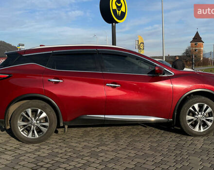 Красный Ниссан Мурано, объемом двигателя 3.5 л и пробегом 143 тыс. км за 18800 $, фото 7 на Automoto.ua