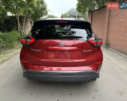 Красный Ниссан Мурано, объемом двигателя 3.5 л и пробегом 57 тыс. км за 17800 $, фото 3 на Automoto.ua