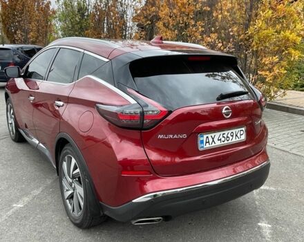 Красный Ниссан Мурано, объемом двигателя 3.5 л и пробегом 25 тыс. км за 20500 $, фото 2 на Automoto.ua