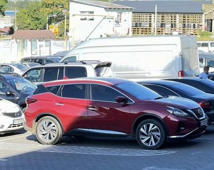 Красный Ниссан Мурано, объемом двигателя 3.5 л и пробегом 103 тыс. км за 18900 $, фото 1 на Automoto.ua