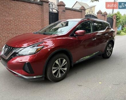 Красный Ниссан Мурано, объемом двигателя 3.5 л и пробегом 57 тыс. км за 17800 $, фото 1 на Automoto.ua