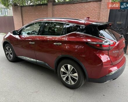 Красный Ниссан Мурано, объемом двигателя 3.5 л и пробегом 57 тыс. км за 17800 $, фото 4 на Automoto.ua