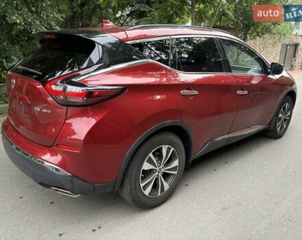 Красный Ниссан Мурано, объемом двигателя 3.5 л и пробегом 57 тыс. км за 17800 $, фото 2 на Automoto.ua