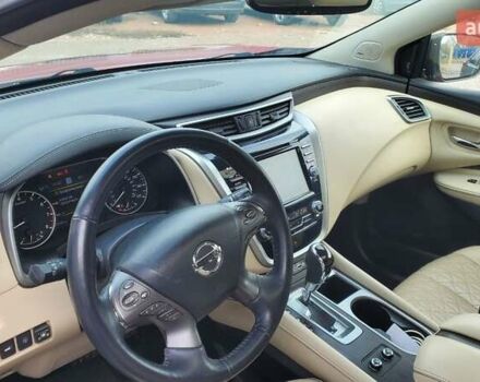 Красный Ниссан Мурано, объемом двигателя 3.5 л и пробегом 59 тыс. км за 20700 $, фото 6 на Automoto.ua