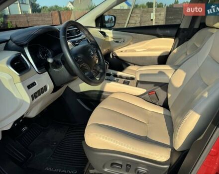 Червоний Ніссан Мурано, об'ємом двигуна 3.5 л та пробігом 69 тис. км за 20900 $, фото 32 на Automoto.ua