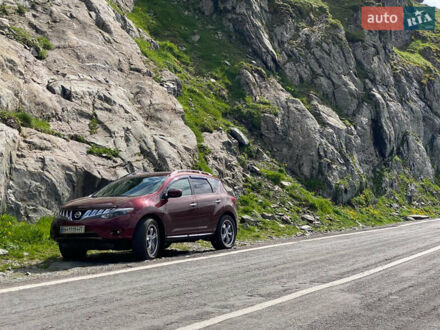 Красный Ниссан Мурано, объемом двигателя 3.5 л и пробегом 200 тыс. км за 5000 $, фото 1 на Automoto.ua