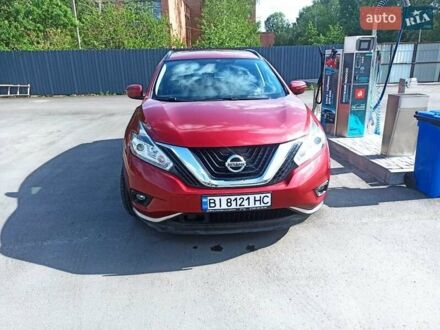 Красный Ниссан Мурано, объемом двигателя 3.5 л и пробегом 91 тыс. км за 17800 $, фото 1 на Automoto.ua