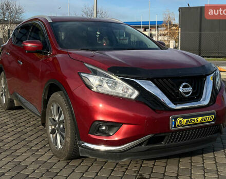 Червоний Ніссан Мурано, об'ємом двигуна 3.5 л та пробігом 143 тис. км за 18800 $, фото 1 на Automoto.ua