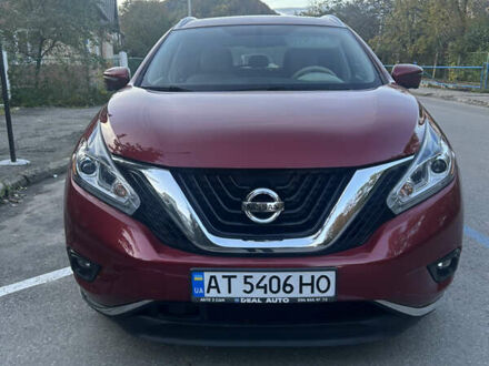 Красный Ниссан Мурано, объемом двигателя 3.5 л и пробегом 76 тыс. км за 19500 $, фото 1 на Automoto.ua