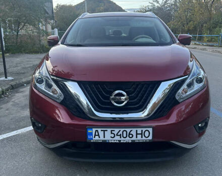 Красный Ниссан Мурано, объемом двигателя 3.5 л и пробегом 76 тыс. км за 19500 $, фото 1 на Automoto.ua