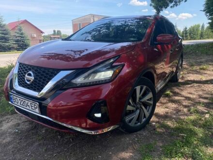 Красный Ниссан Мурано, объемом двигателя 3.5 л и пробегом 42 тыс. км за 18499 $, фото 1 на Automoto.ua