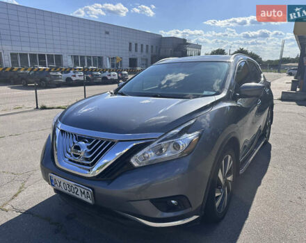 Сірий Ніссан Мурано, об'ємом двигуна 3.5 л та пробігом 103 тис. км за 18500 $, фото 1 на Automoto.ua