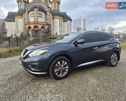 Синий Ниссан Мурано, объемом двигателя 3.5 л и пробегом 145 тыс. км за 15999 $, фото 1 на Automoto.ua