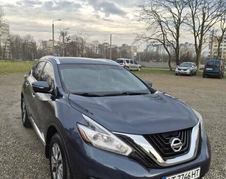 Синий Ниссан Мурано, объемом двигателя 3.5 л и пробегом 145 тыс. км за 15999 $, фото 12 на Automoto.ua