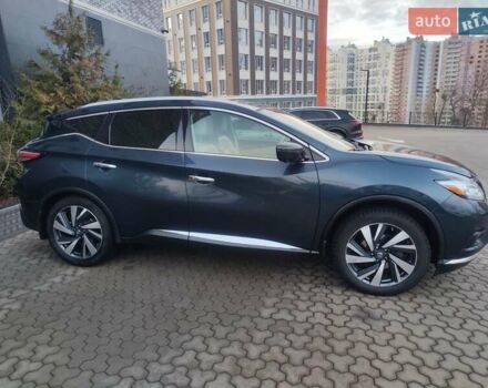 Синий Ниссан Мурано, объемом двигателя 3.5 л и пробегом 182 тыс. км за 16800 $, фото 3 на Automoto.ua