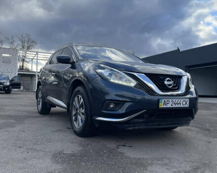 Синий Ниссан Мурано, объемом двигателя 3.5 л и пробегом 97 тыс. км за 16900 $, фото 2 на Automoto.ua