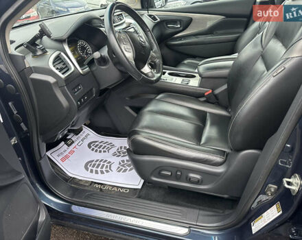 Синий Ниссан Мурано, объемом двигателя 3.5 л и пробегом 115 тыс. км за 17250 $, фото 46 на Automoto.ua