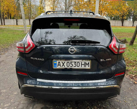 Синий Ниссан Мурано, объемом двигателя 3.5 л и пробегом 110 тыс. км за 17999 $, фото 2 на Automoto.ua