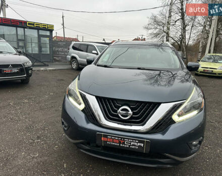 Синий Ниссан Мурано, объемом двигателя 3.5 л и пробегом 115 тыс. км за 17250 $, фото 17 на Automoto.ua