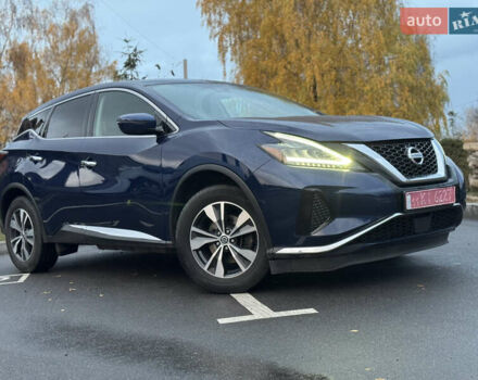 Синий Ниссан Мурано, объемом двигателя 3.5 л и пробегом 189 тыс. км за 15400 $, фото 19 на Automoto.ua