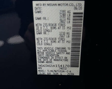 Синий Ниссан Мурано, объемом двигателя 3.5 л и пробегом 189 тыс. км за 15400 $, фото 56 на Automoto.ua