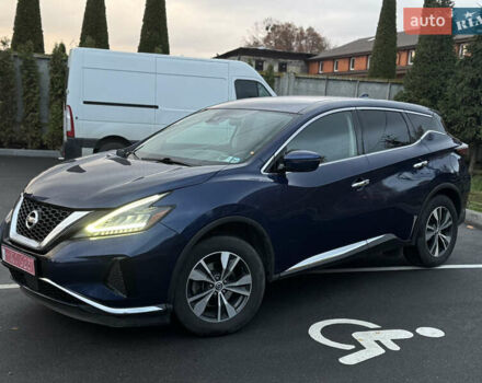 Синий Ниссан Мурано, объемом двигателя 3.5 л и пробегом 189 тыс. км за 15400 $, фото 10 на Automoto.ua