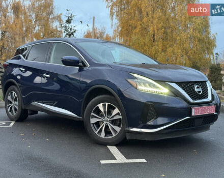 Синий Ниссан Мурано, объемом двигателя 3.5 л и пробегом 189 тыс. км за 15400 $, фото 23 на Automoto.ua