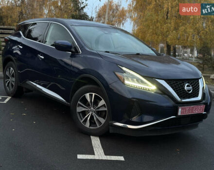 Синий Ниссан Мурано, объемом двигателя 3.5 л и пробегом 189 тыс. км за 15400 $, фото 17 на Automoto.ua
