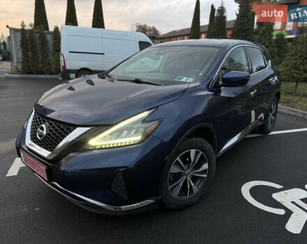 Синий Ниссан Мурано, объемом двигателя 3.5 л и пробегом 189 тыс. км за 15400 $, фото 24 на Automoto.ua