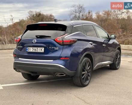 Синий Ниссан Мурано, объемом двигателя 3.5 л и пробегом 70 тыс. км за 22000 $, фото 16 на Automoto.ua