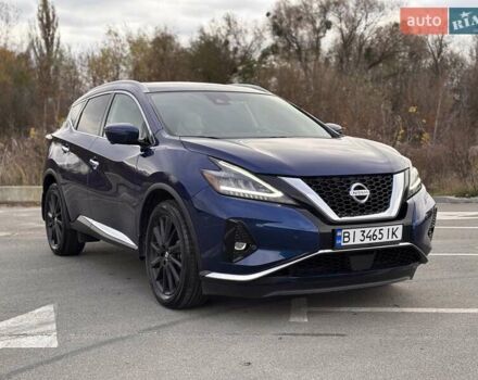 Синий Ниссан Мурано, объемом двигателя 3.5 л и пробегом 70 тыс. км за 22000 $, фото 3 на Automoto.ua
