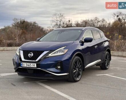 Синий Ниссан Мурано, объемом двигателя 3.5 л и пробегом 70 тыс. км за 22000 $, фото 4 на Automoto.ua