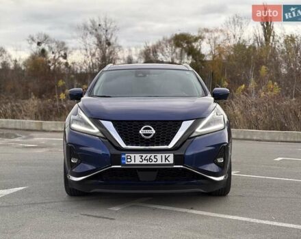 Синий Ниссан Мурано, объемом двигателя 3.5 л и пробегом 70 тыс. км за 22000 $, фото 2 на Automoto.ua