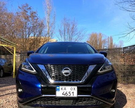Синій Ніссан Мурано, об'ємом двигуна 3.5 л та пробігом 94 тис. км за 23500 $, фото 1 на Automoto.ua