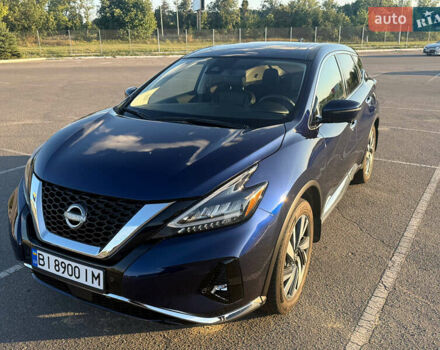 Синий Ниссан Мурано, объемом двигателя 3.5 л и пробегом 76 тыс. км за 23700 $, фото 1 на Automoto.ua