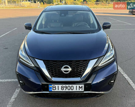 Синий Ниссан Мурано, объемом двигателя 3.5 л и пробегом 76 тыс. км за 23700 $, фото 4 на Automoto.ua