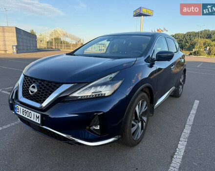 Синий Ниссан Мурано, объемом двигателя 3.5 л и пробегом 76 тыс. км за 23700 $, фото 2 на Automoto.ua
