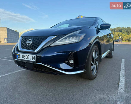 Синий Ниссан Мурано, объемом двигателя 3.5 л и пробегом 76 тыс. км за 23700 $, фото 3 на Automoto.ua