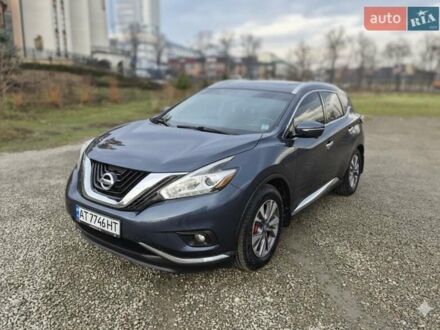 Синій Ніссан Мурано, об'ємом двигуна 3.5 л та пробігом 145 тис. км за 15999 $, фото 1 на Automoto.ua