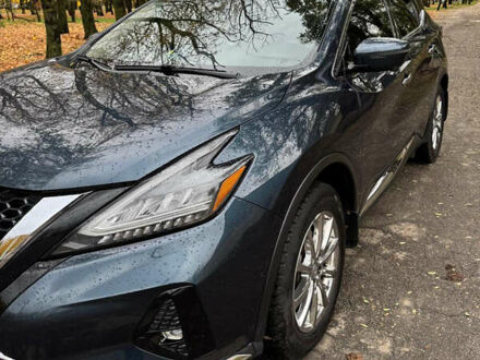 Синий Ниссан Мурано, объемом двигателя 3.5 л и пробегом 110 тыс. км за 17999 $, фото 1 на Automoto.ua