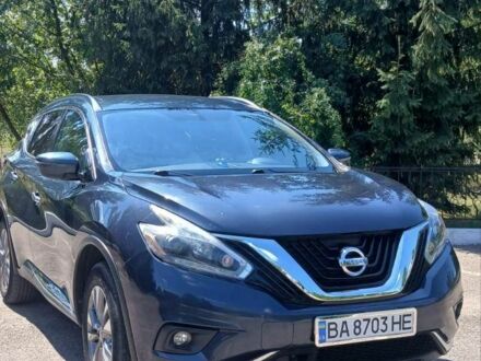 Ниссан Мурано 2018 в Александрие на Automoto.ua Синий Ниссан Мурано, объемом двигателя 3.5 л и пробегом 170 тыс. км за 16200 $, фото 1 на Automoto.ua