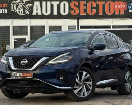 Синий Ниссан Мурано, объемом двигателя 3.5 л и пробегом 102 тыс. км за 19500 $, фото 1 на Automoto.ua