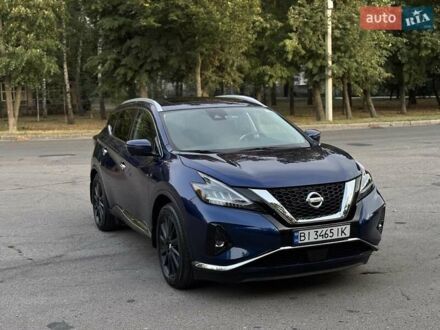 Ниссан Мурано 2021 в Лубнах на Automoto.ua Синий Ниссан Мурано, объемом двигателя 3.5 л и пробегом 64 тыс. км за 22000 $, фото 1 на Automoto.ua