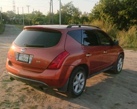 Оранжевый Ниссан Мурано, объемом двигателя 3.5 л и пробегом 221 тыс. км за 4999 $, фото 4 на Automoto.ua