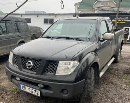 Черный Ниссан Навара, объемом двигателя 2.5 л и пробегом 290 тыс. км за 7500 $, фото 4 на Automoto.ua