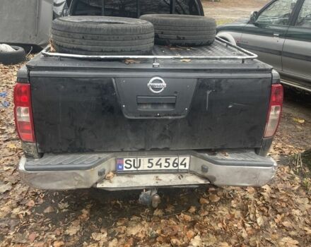 Черный Ниссан Навара, объемом двигателя 2.5 л и пробегом 200 тыс. км за 4000 $, фото 2 на Automoto.ua