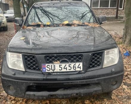 Черный Ниссан Навара, объемом двигателя 2.5 л и пробегом 200 тыс. км за 4000 $, фото 1 на Automoto.ua