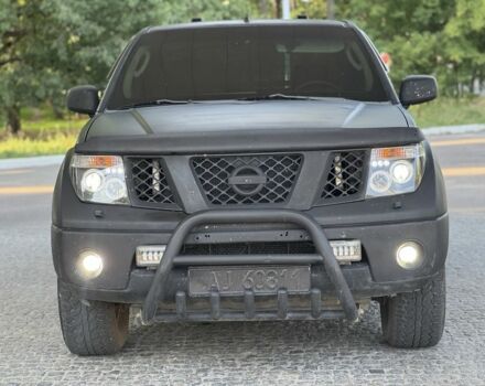 Черный Ниссан Навара, объемом двигателя 2.5 л и пробегом 245 тыс. км за 8600 $, фото 1 на Automoto.ua