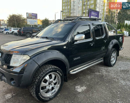 Чорний Ніссан Навара, об'ємом двигуна 2.49 л та пробігом 275 тис. км за 12500 $, фото 1 на Automoto.ua