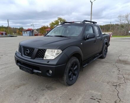 Черный Ниссан Навара, объемом двигателя 2.5 л и пробегом 333 тыс. км за 4700 $, фото 4 на Automoto.ua